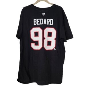 NWT Chicago Blackhawks Conner Bedard T-Shirt XL